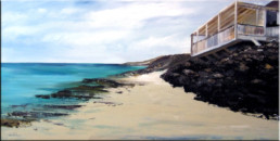 Acryl auf Leinwand, Fuerteventura, Künstlerin Astrid Ehlers