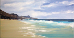 Acryl auf Leinwand, Fuerteventura, Künstlerin Astrid Ehlers